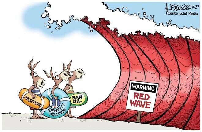 موج قرمز محقق نشد/ ترامپ و هواداران ترسناکش به کمک دموکراتها آمدند/ جوانان به داد بایدن رسیدند