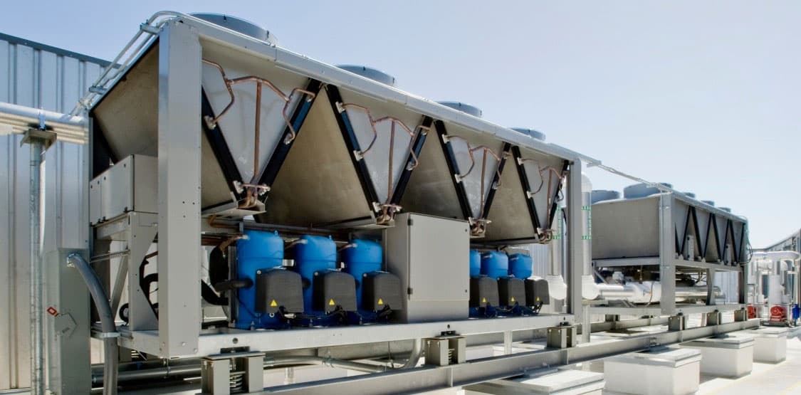 قطعات اصلی چیلر