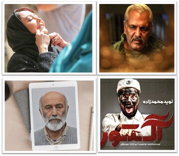 رقابت مهران مدیری، نوید محمدزاده و محسن تنابنده