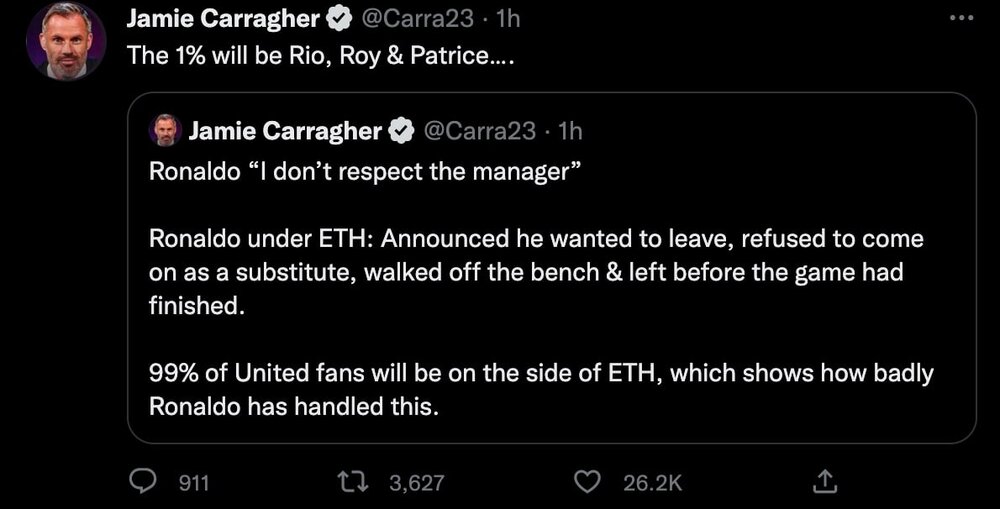 عکس | 99 درصد هواداران مخالف رونالدو هستند!