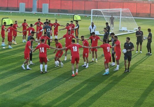 تصاویر | برگزاری اولین تمرین تیم ملی ایران در قطر