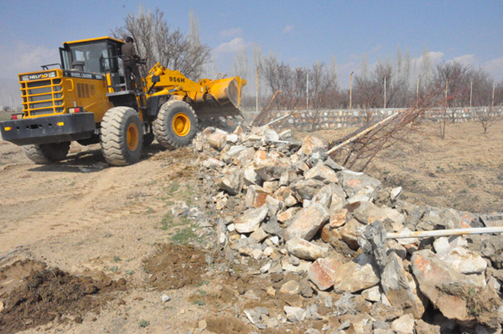 ۵ هزار متر مربع از زمین‌های ملی در بندرعباس، رفع تصرف شد