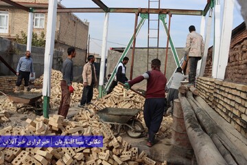 عملیات بازسازی و احداث واحدهای مسکونی مناطق زلزله زده خوی