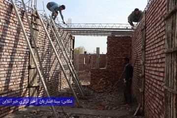 عملیات بازسازی و احداث واحدهای مسکونی مناطق زلزله زده خوی