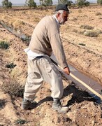 حیرت آور؛ البته در ایران! /  وزیر کشاورزی خاتمی و روحانی با بیل و لباس کار در زمین کشاورزی + عکس‌ها