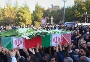 پیکر مطهر ۱۰ شهید گمنام در مشهد تشییع شد
