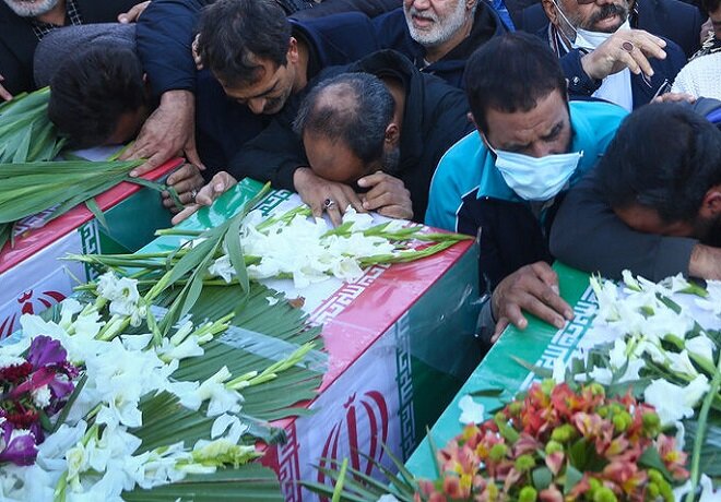 تشییع شهدای مدافع امنیت در اصفهان