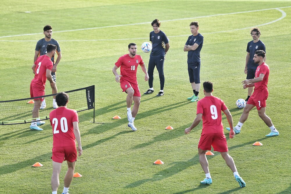 عکس | آمادهسازی پسران کیروش با تنیس فوتبال 3