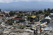 ببینید | وقوع زمین لرزه ۵/۶ ریشتری در اندونزی با ۴۶ کشته
