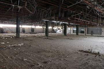 عملیات مرمت و بازسازی بازار روز کاج آغاز شد