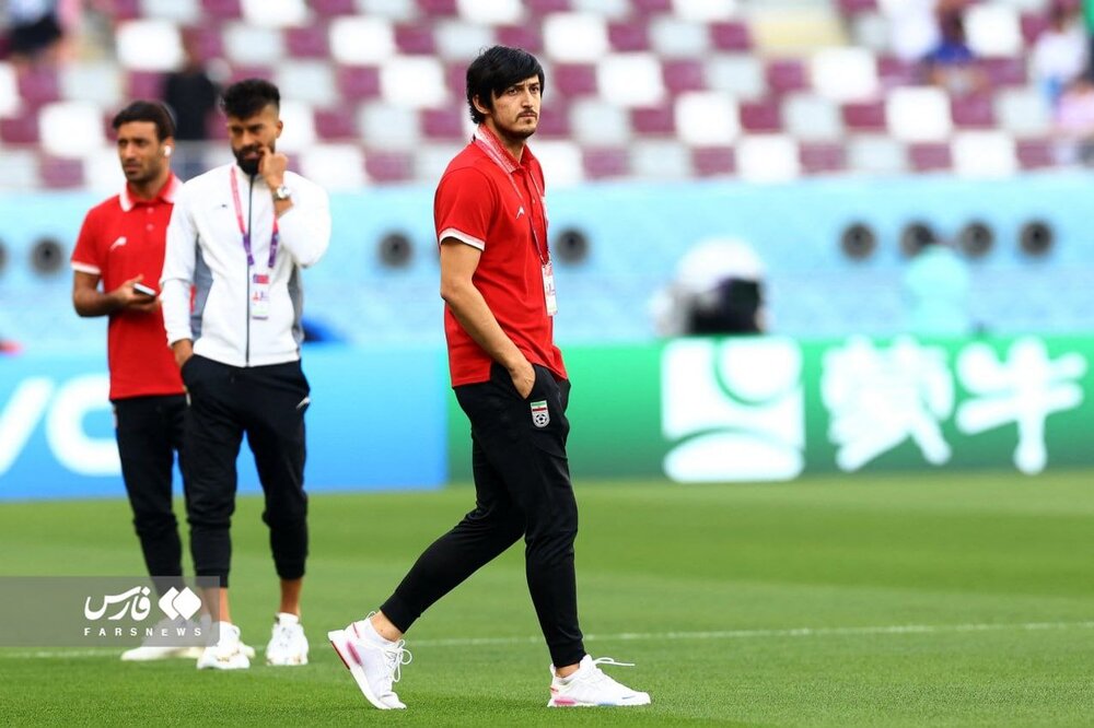 عکس | سردار آزمون روی چمن خلیفه