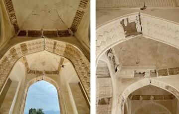 خسارت میلیاردی زلزله کنگ به مدرسه محمدیه دژگان
