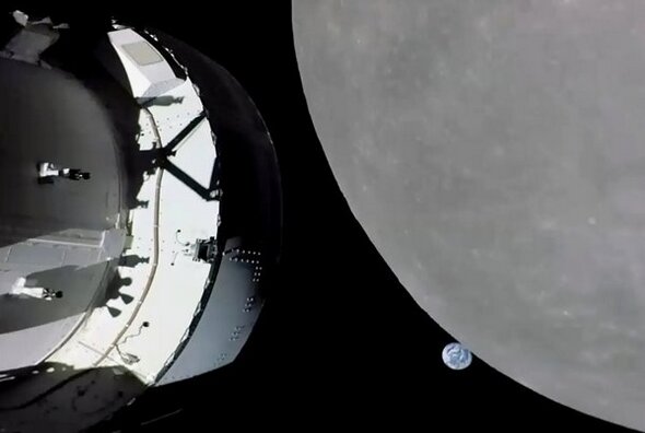 عکس | فضاپیمای ناسا در نزدیک‌ترین فاصله از ماه