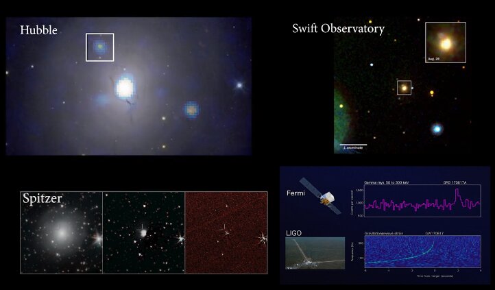 عکس | برخورد شدیدی که بر پیکر فضا لرزه افکند