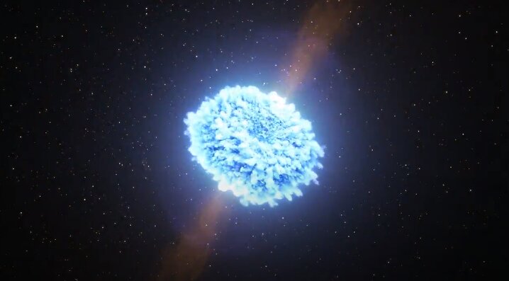 عکس | برخورد شدیدی که بر پیکر فضا لرزه افکند