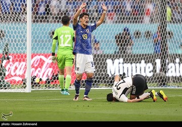 دیدار تیم‎های ژاپن و آلمان در جام جهانی ۲۰۲۲