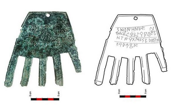 کشف تصویر یک دست مرموز باستانی مرموز کارشناسان را متحیر کرد!