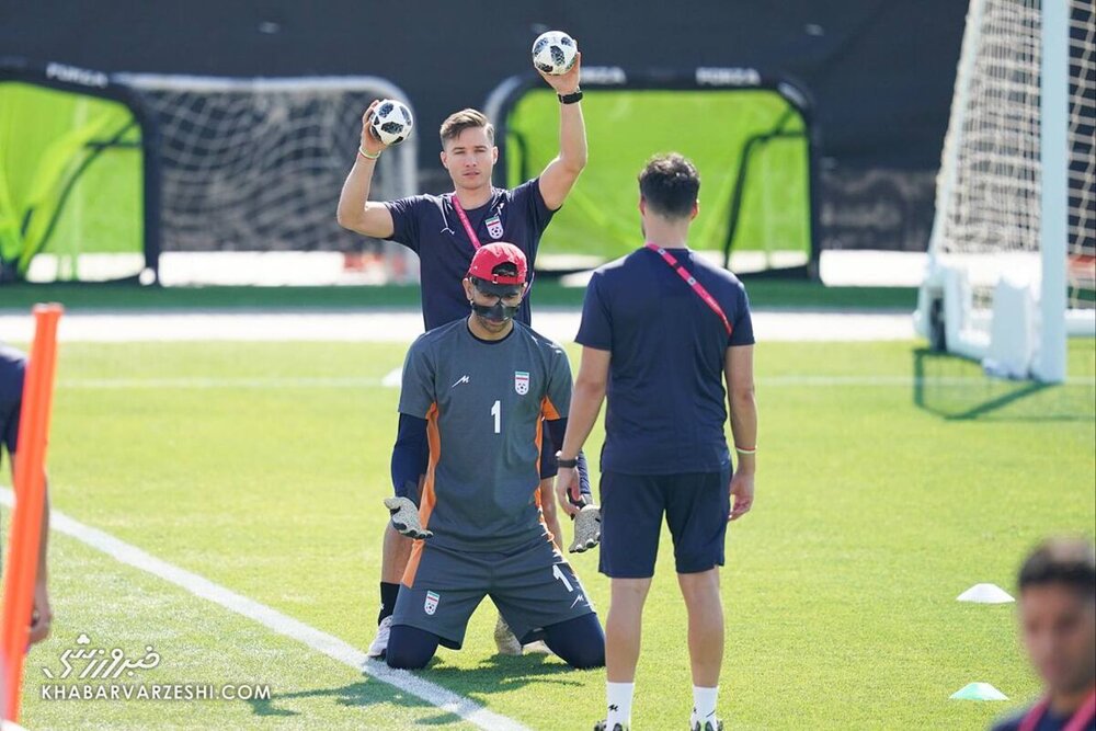 عکس| چهره جدید از بیرانوند با گاردی محافظ و مخصوص