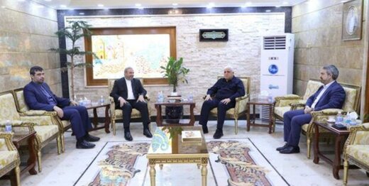 دیدار سفیر ایران در عراق با رئیس الحشد الشعبی