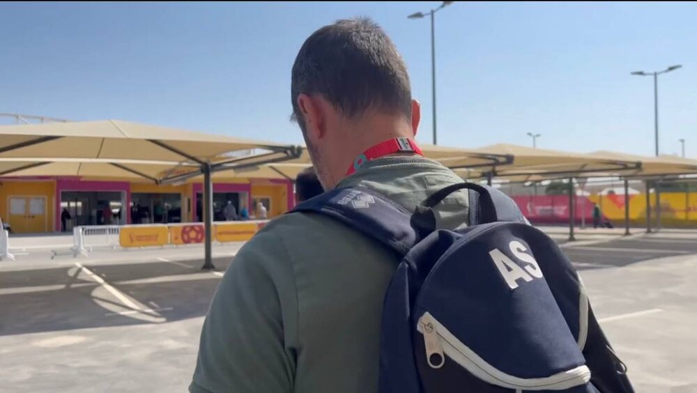 عکس | سرمربی محبوب استقلالیها تماشاگر بازی ایران