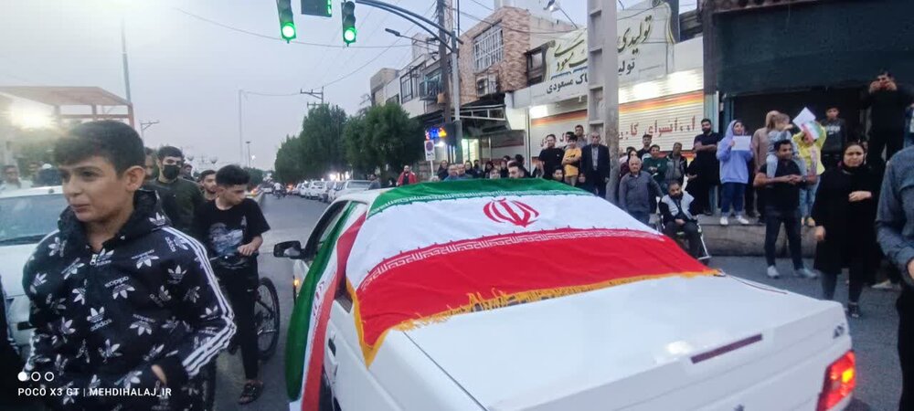 گزارش تصویری/خوشحالی مردم دزفول بعد از برد ایران 

