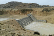 پیشرفت 90 درصدی عملیات اجرایی پروژه آبخیزداری در محله شیخ آباد میناب