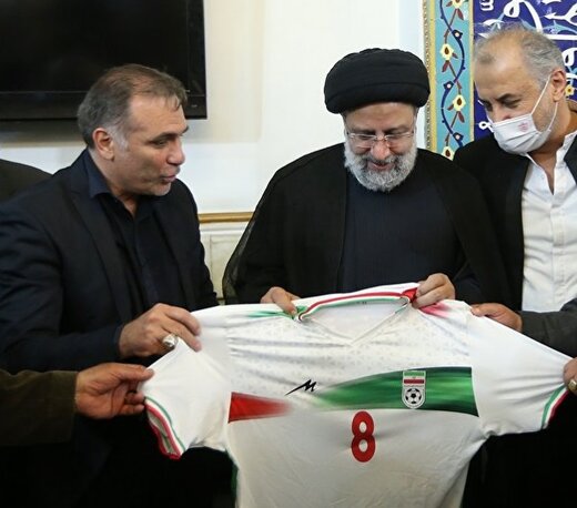 قدردانی و «دعای خیر» رئیسی برای ملیپوشان