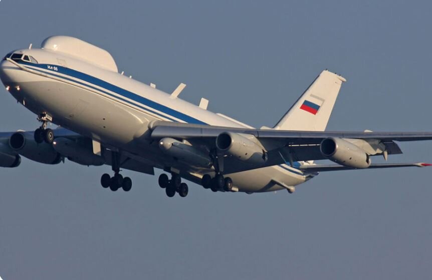 عکس | هواپیمای خاص روسیه که برای جنگ اتمی ساخته شده