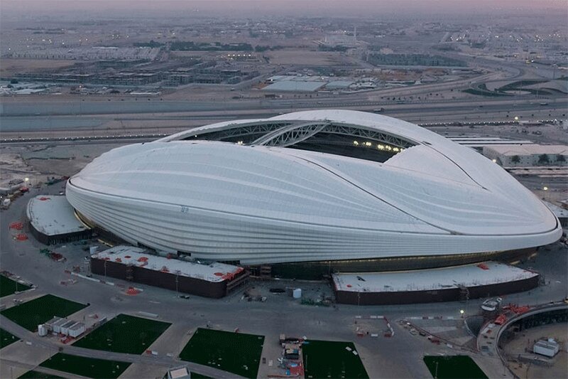 ببینید | مکانی استثنایی داخل ورزشگاه 947 قطر در جام جهانی