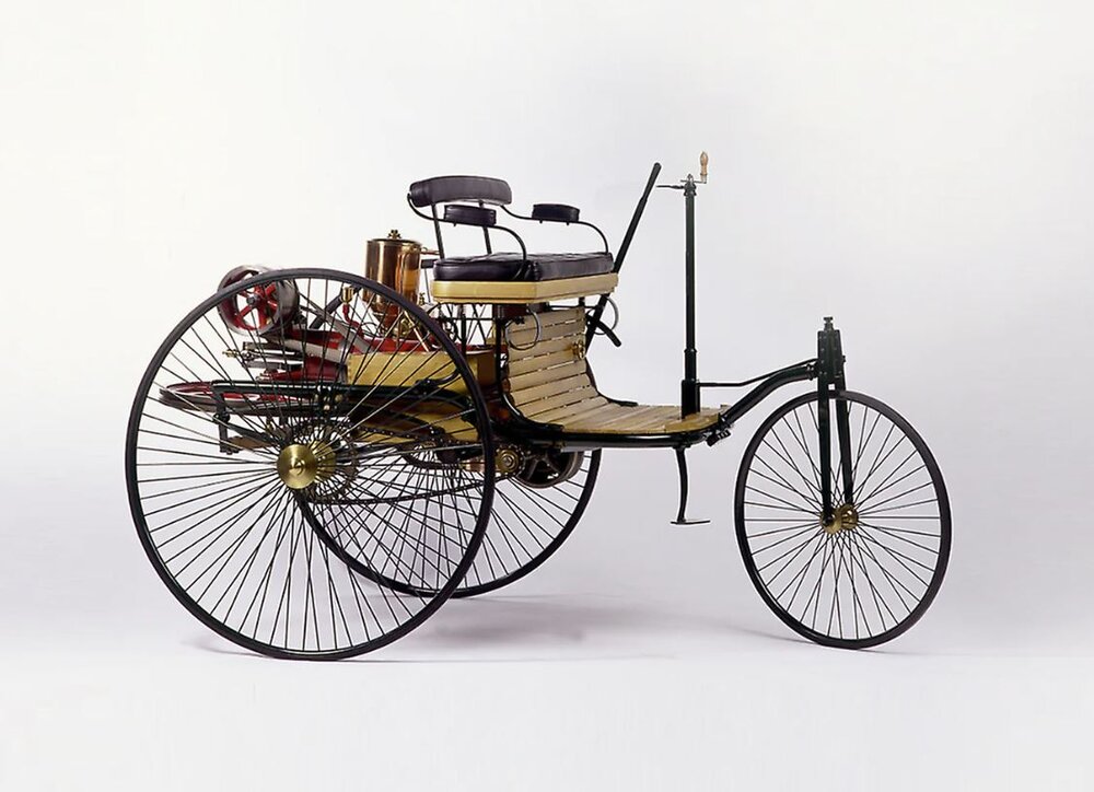 عکس | اولین ماشین جهان، بنزی عجیب با سه چرخ!