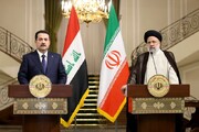 رئیسی در نشست خبری مشترک با نخست‌وزیر عراق: مبارزه با گروه‌های تروریستی، مورد توافق دو کشور است