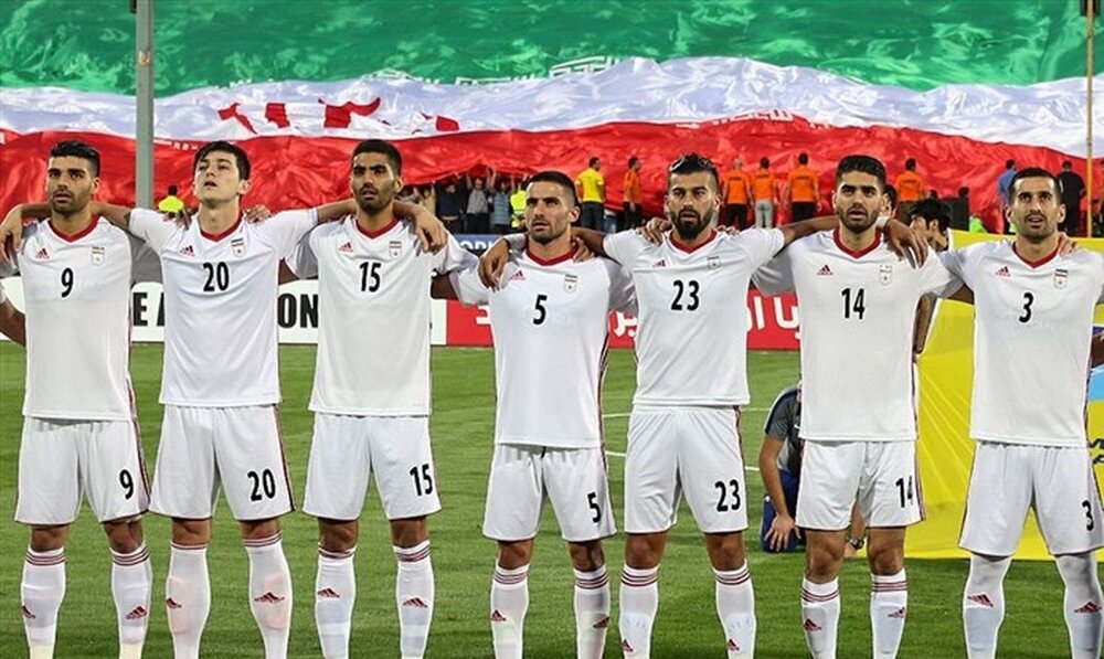 ببینید | ​​همخوانی سرود ملی ایران توسط بازیکنان تیم ملی