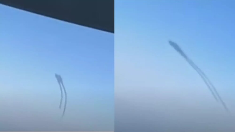 عکس | UFO یا موشک اسپیس‌ایکس؛ شی عجیب در آسمان چین