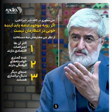 علی مطهری در کافه خبر خبرآنلاین