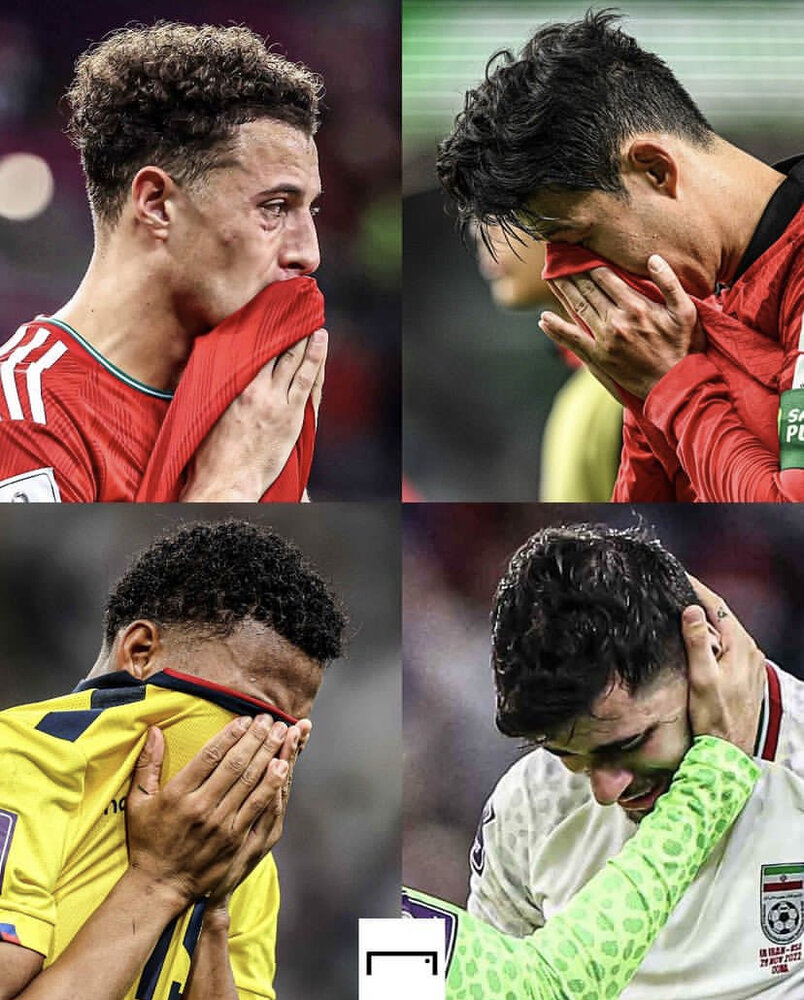 عکس | اشک‌های عزت‌اللهی و فوتبالی که ظالم است!