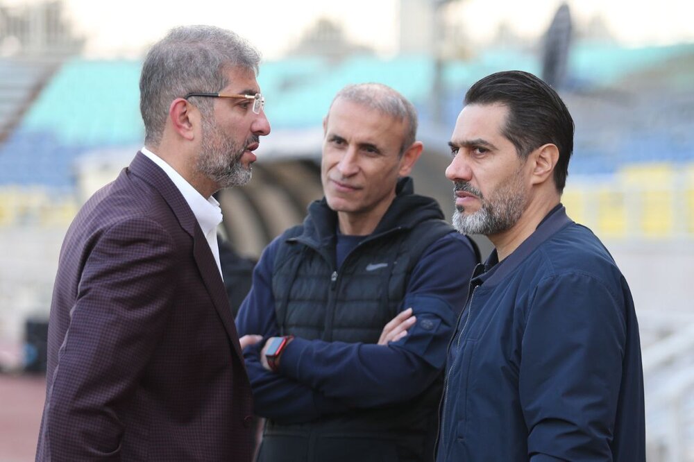 عکس | ظاهر متفاوت گلمحمدی در تمرین امروز پرسپولیس