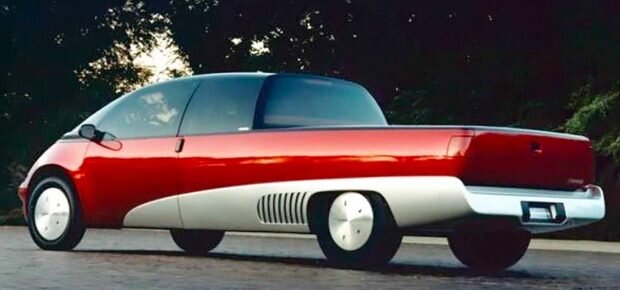 ماشین عجیبالخلقه که ترکیبی از ون و وانت است/ عکس