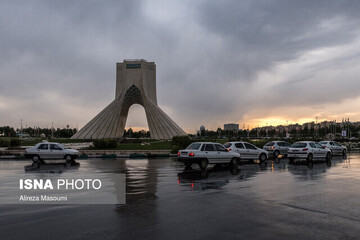 تداوم تنفس هوای مطلوب در تهران بارانی