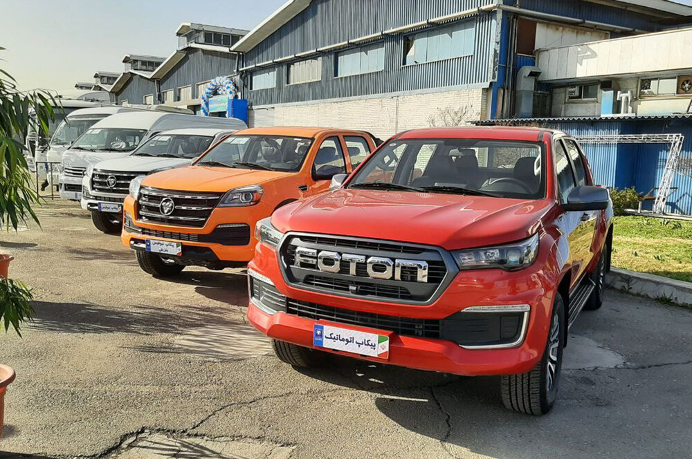 عکس | رونمایی از وانت جدید دیزل ایرانخودرو