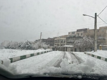 هشدار هواشناسی «زرد» در اصفهان/کاهش شعاع دید در جاده‌ها به دلیل بارش برف