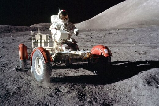 عکس | آخرین باری که انسان بر خاک ماه ایستاد