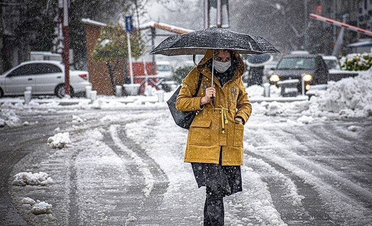 هشدار نارنجی هواشناسی برای بارش برف و باران در این ۱۴ استان / آماده‌باش هلال احمر