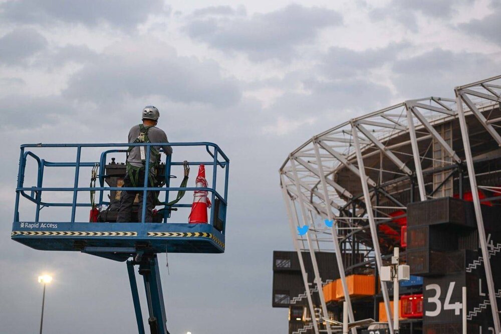 عکس | تصاویری از جمع کردن استادیوم ۹۷۴ قطر