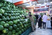 از بازار میوه شب یلدا  چه خبر؟| هر کیلو انار، خرمالو، نارنگی و هندوانه چند؟