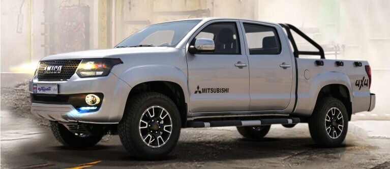 وانت جدید بهمنموتور که شبیه وانتهای غولپیکر آمریکایی است / عکس