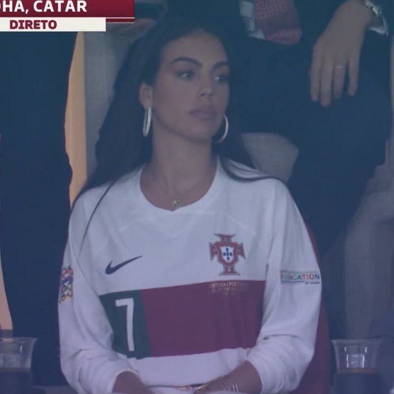 عکس | چهره درهم جورجینا بعد از حذف رونالدو و پرتغال از جام جهانی