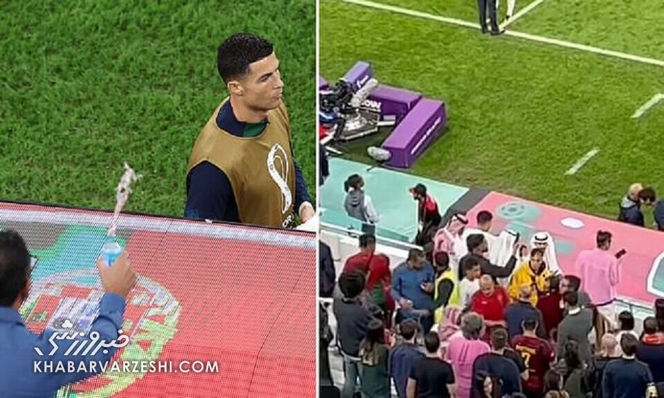 عکس | هواداری که به خاطر رونالدو اخراج شد!
