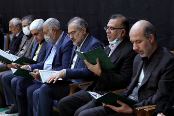 مراسم تشییع پیکر مهندس رستم قاسمی در نهاد ریاست جمهوری
