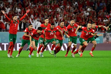 پیام پادشاه مراکش پس از تاریخ‌سازی در جام جهانی