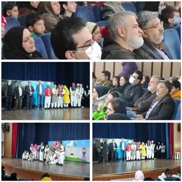 مدیرکل فرهنگ و ارشاد اسلامی سمنان در گرمسار  نمایش "حسن کچل، کچل نیست"را دید 